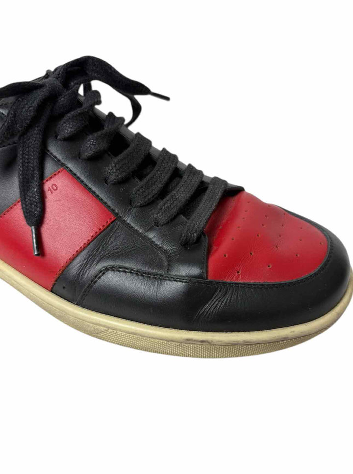 Saint Laurent Size 42 Men's Court Classic Low Sneakers SL/10 Sneakers