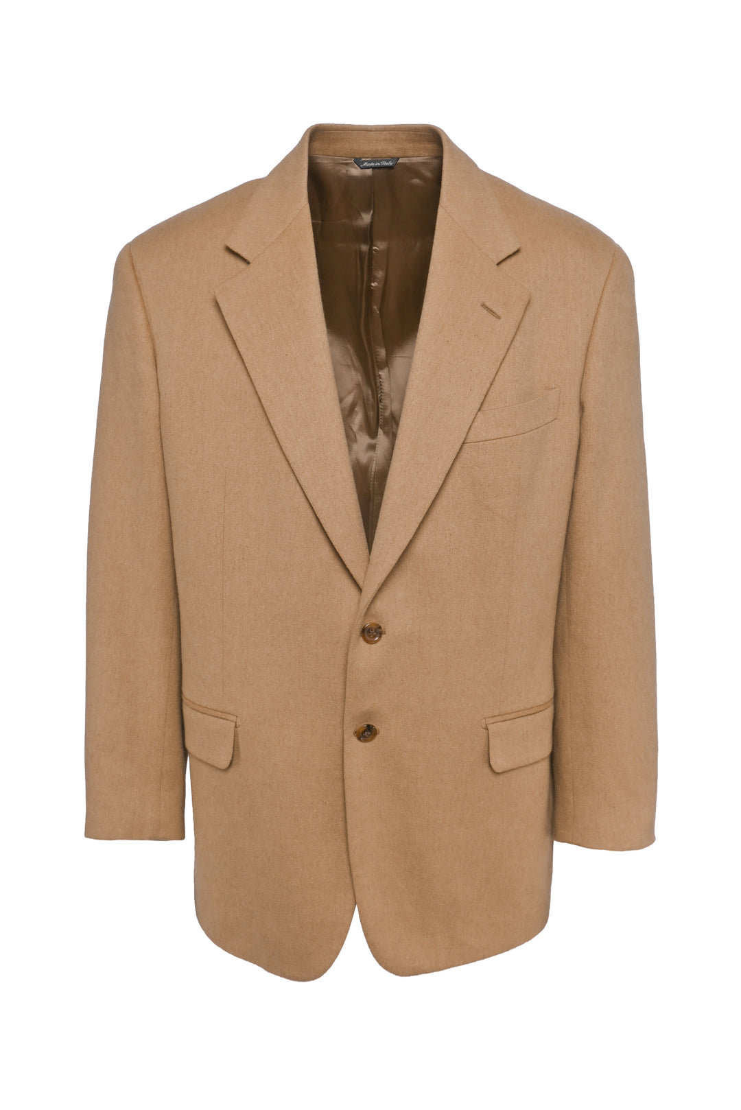 Tombolini Size 44 Men's Camel Blazer