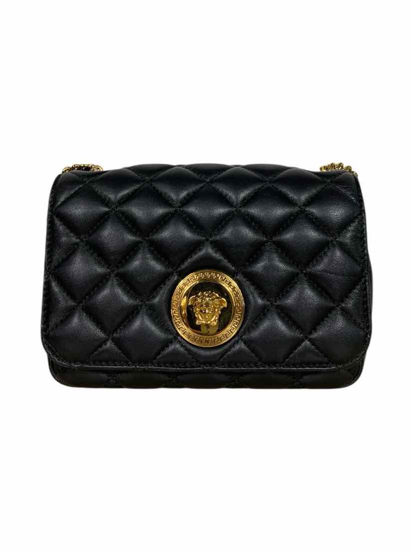 Versace Quilted Nappa Leather Medusa Crossbody