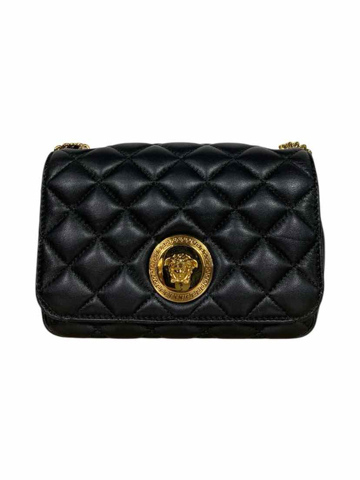 Versace Quilted Nappa Leather Medusa Crossbody