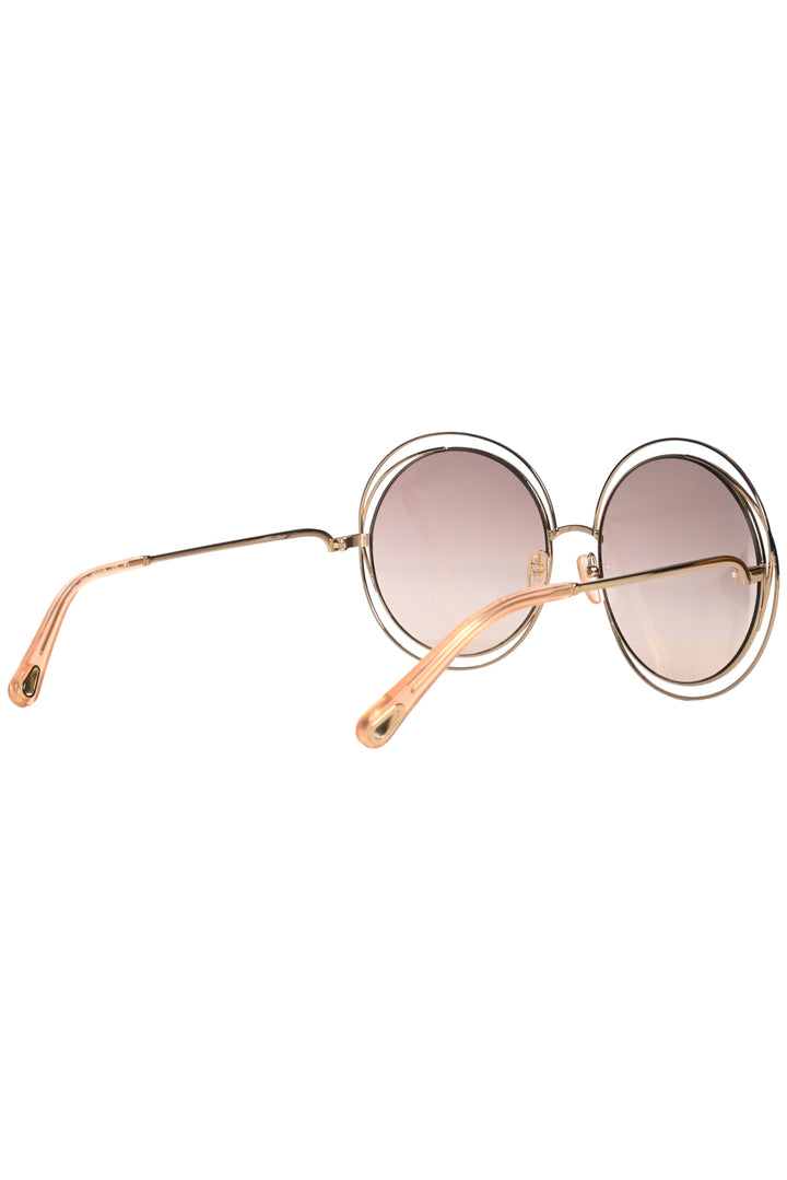 Chloe Carlina Round Sunglasses