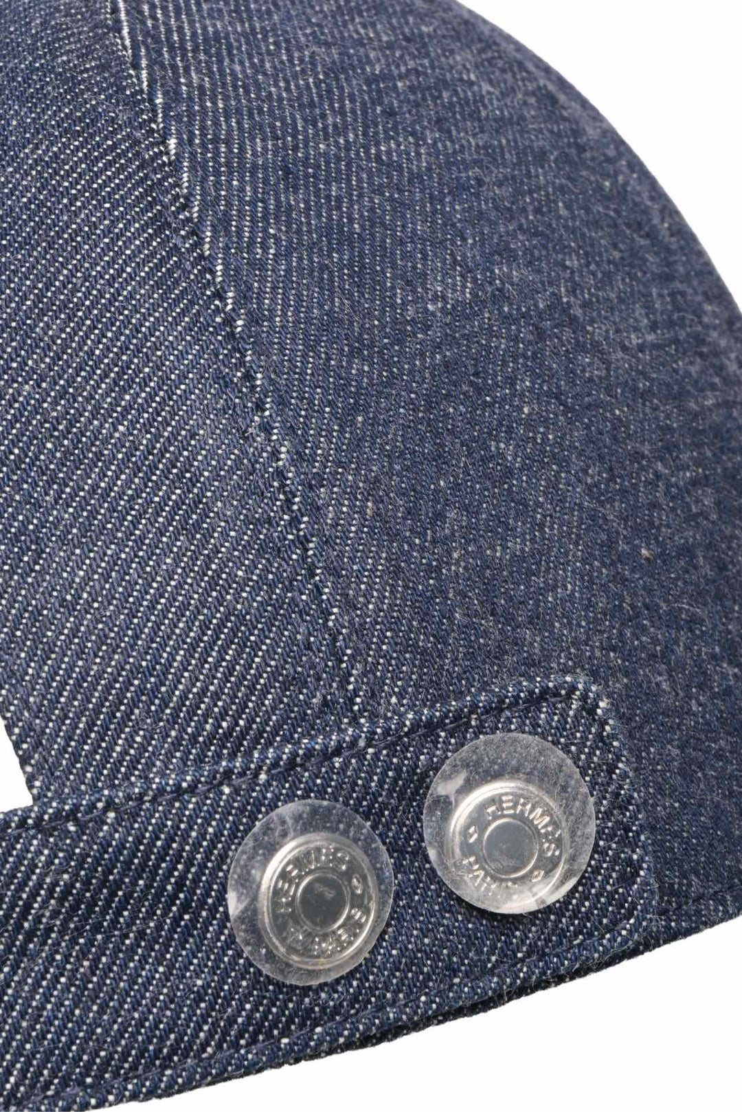 Hermes Denim Davis H Primavera Cap Hat