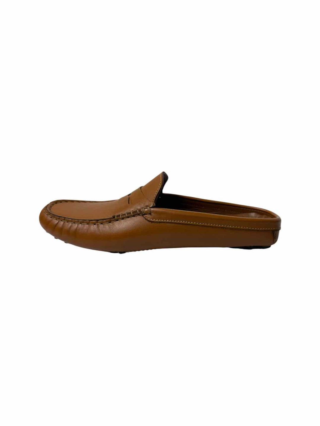 Scarosso Size 38 Moccasin Stitch Leather Mules & Clogs