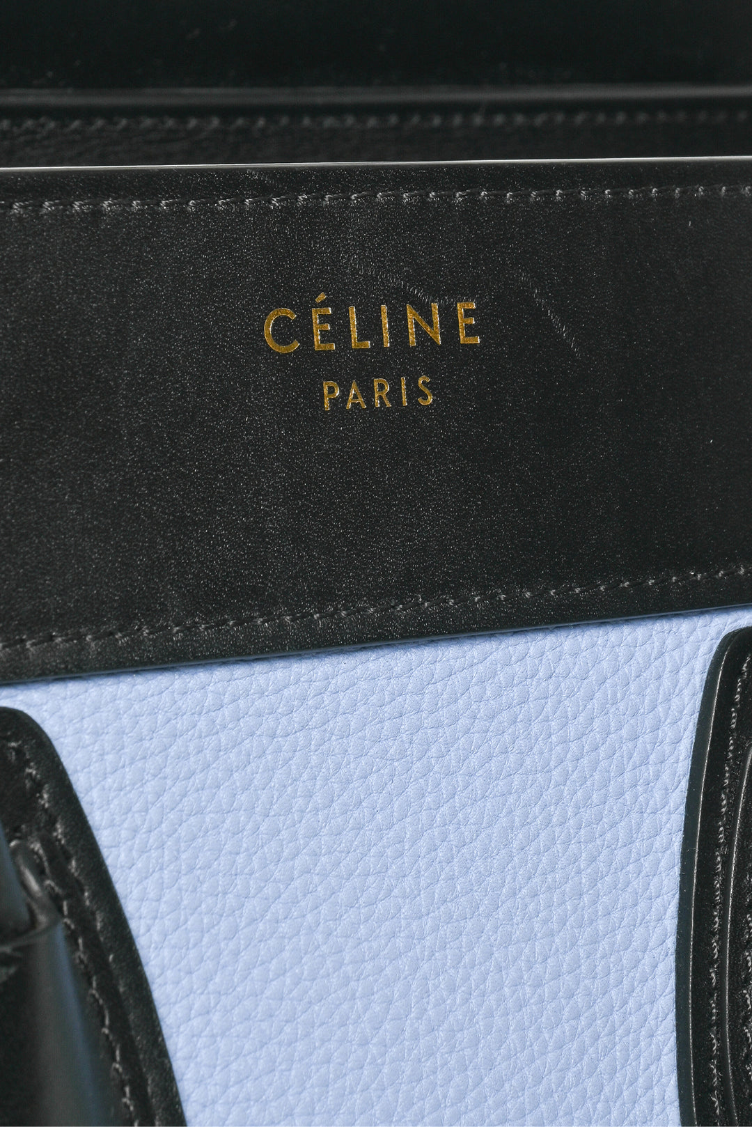 Celine Tri-Color Micro Luggage Tote
