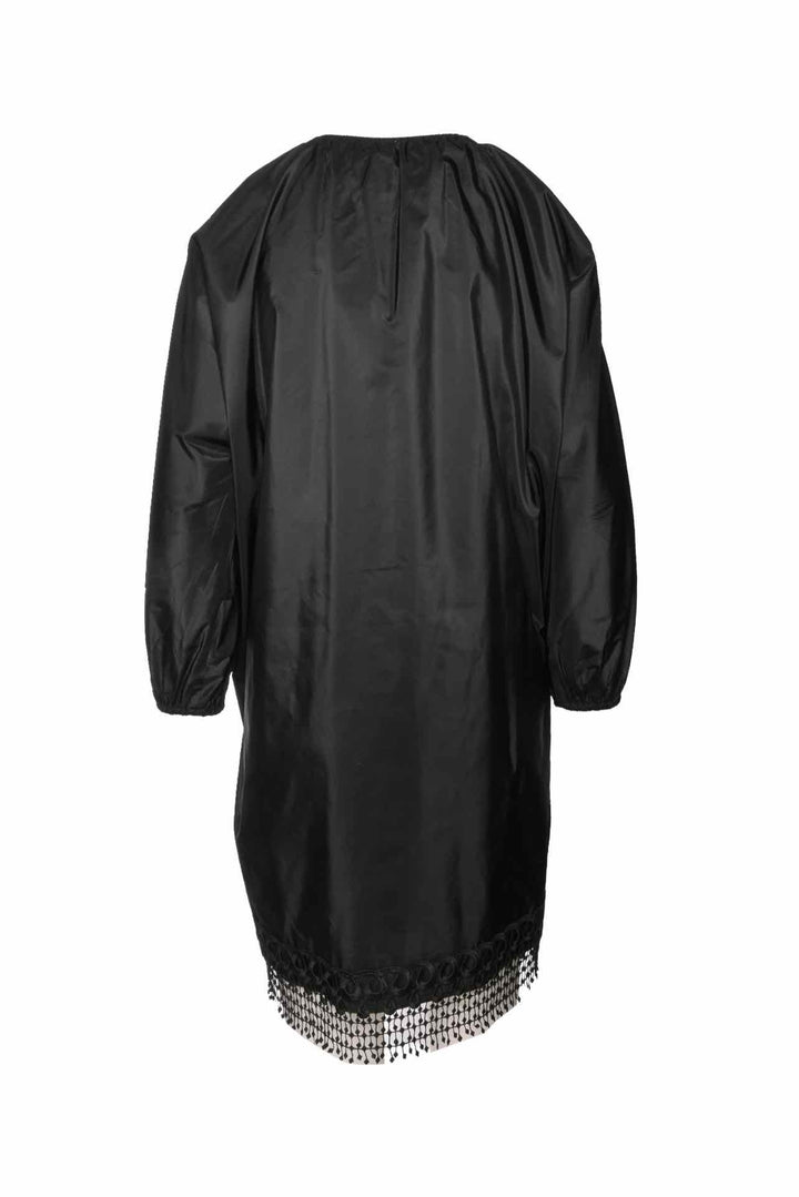 The Row Size S Eyelet Trim Silk Dress