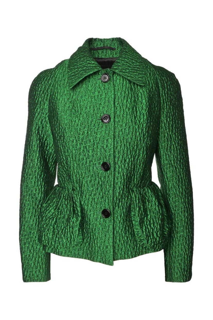 Dries Van Noten Size 36 Richy Embossed Jacket