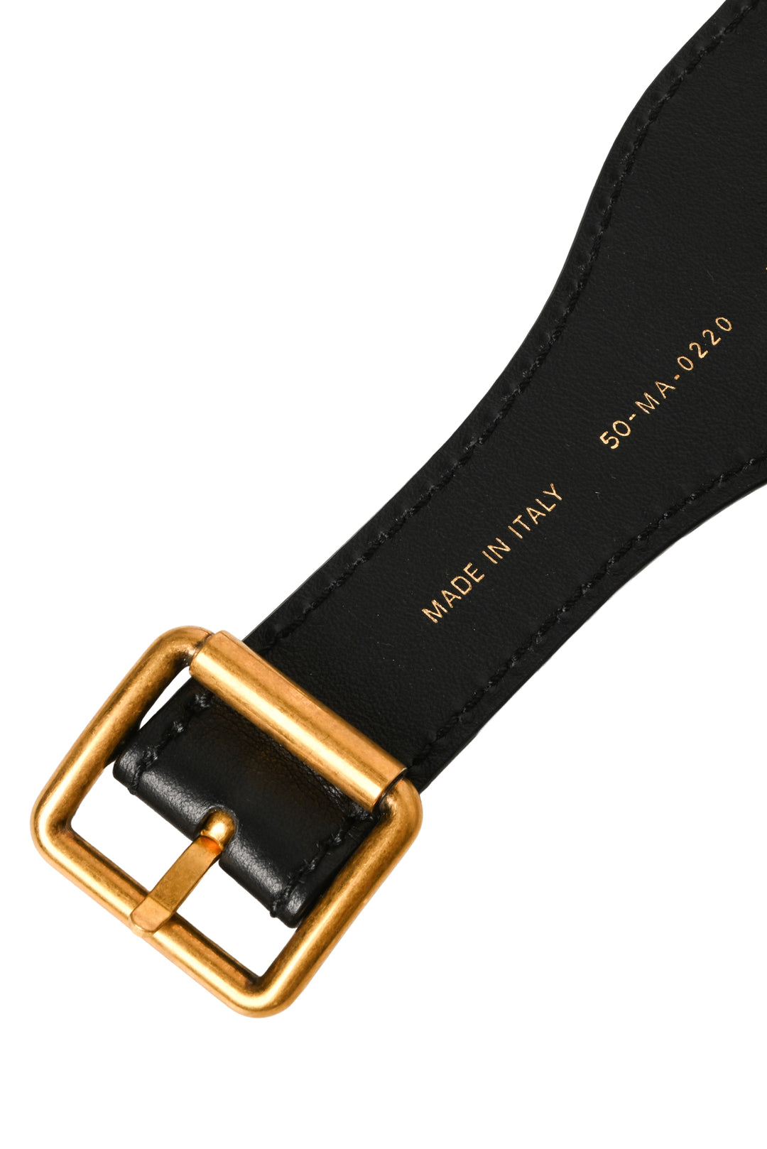 Dior 2020 Logo Embroidery Canvas & Leather Belt