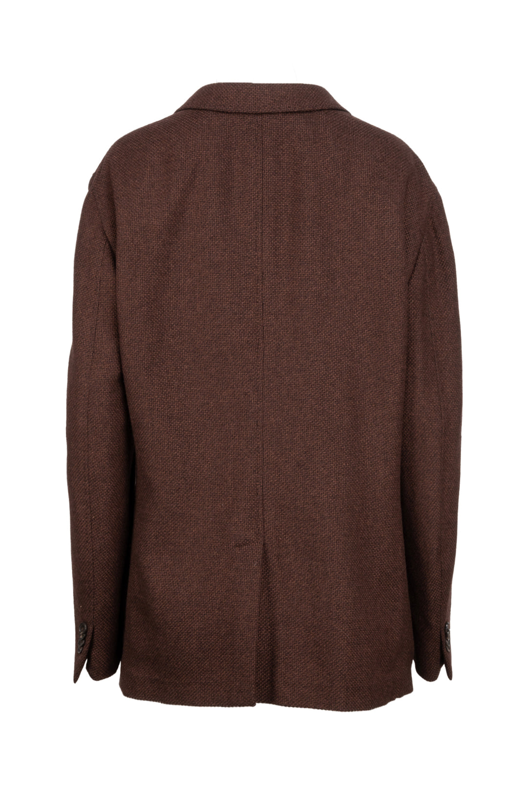 Zegna Size 44 Men's Silk & Cashmere Blend Tweed Blazer