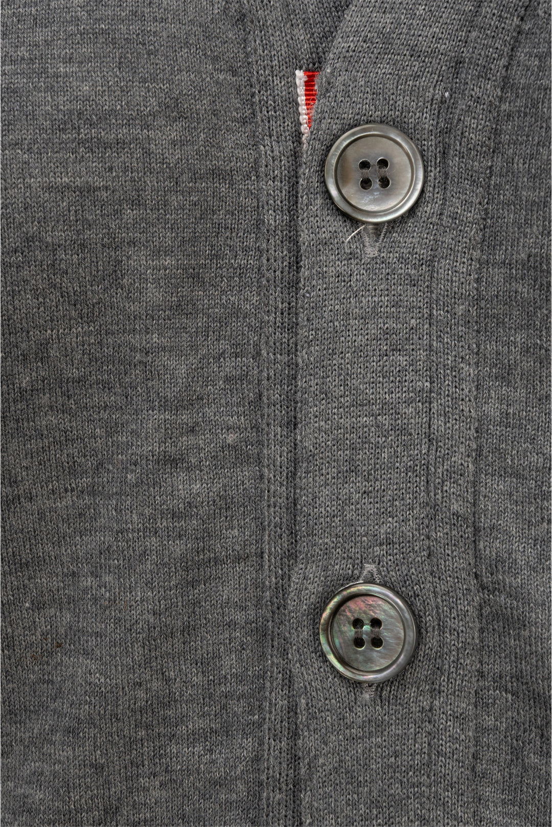 Thom Browne Size 2 Men's 4 Bar Merino Wool Cardigan