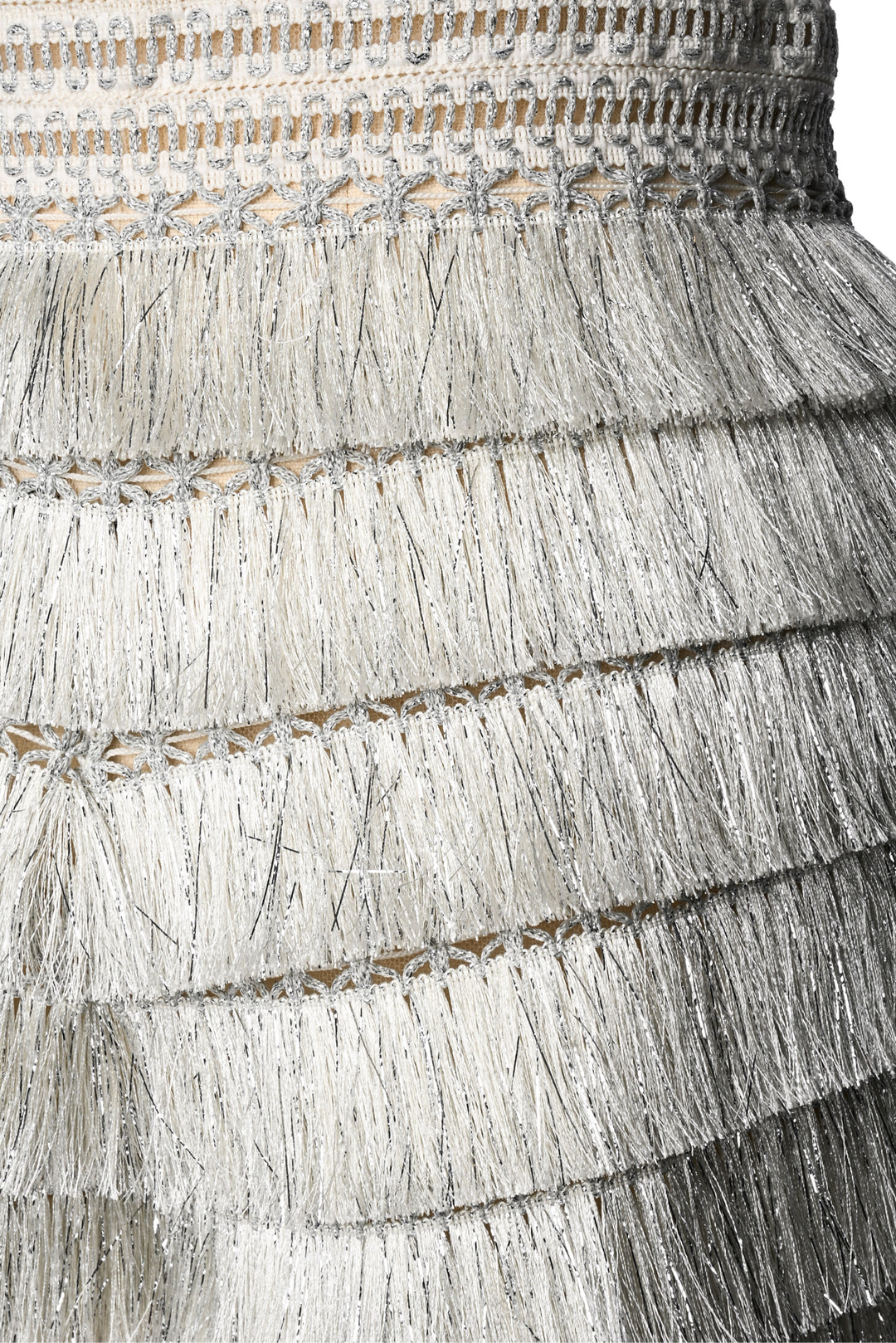 PatBo X Alessandra Ambrosio Size 4 Metallic Fringe Shorts