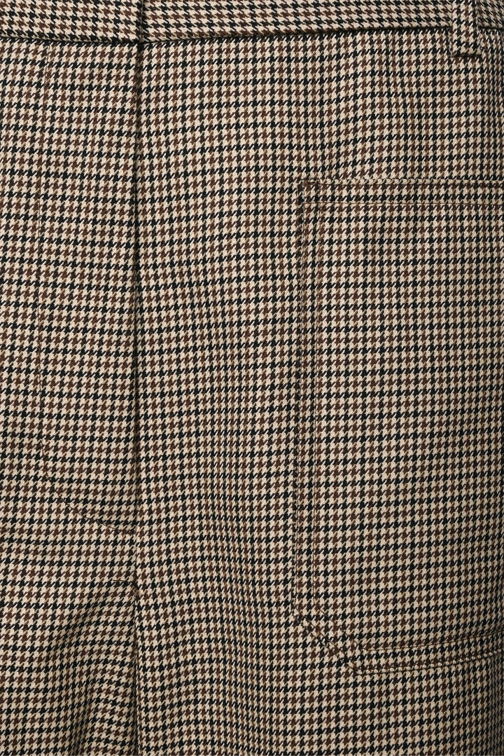 Nili Lotan Size 8 Christophe Houndstooth Pants