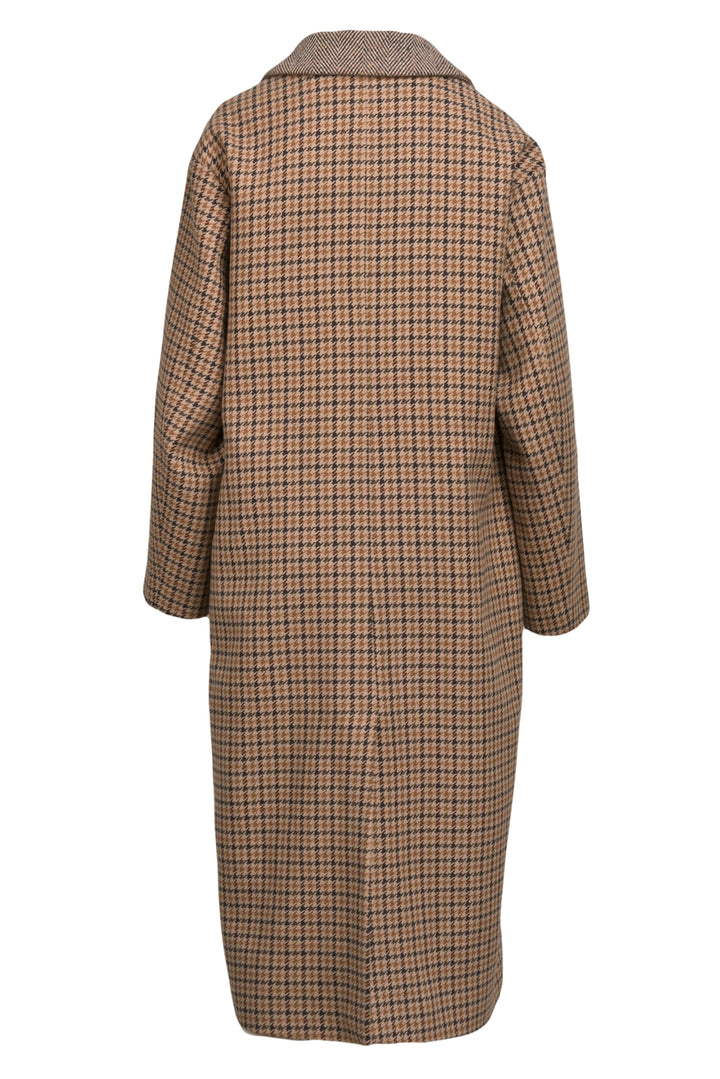 Ottod'Ame Size 8 Tweed Houndstooth Coat