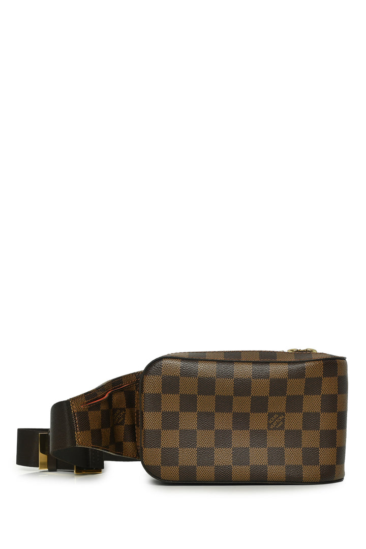 Louis Vuitton 2004 Damier Ebene Geronimos Sling Bag