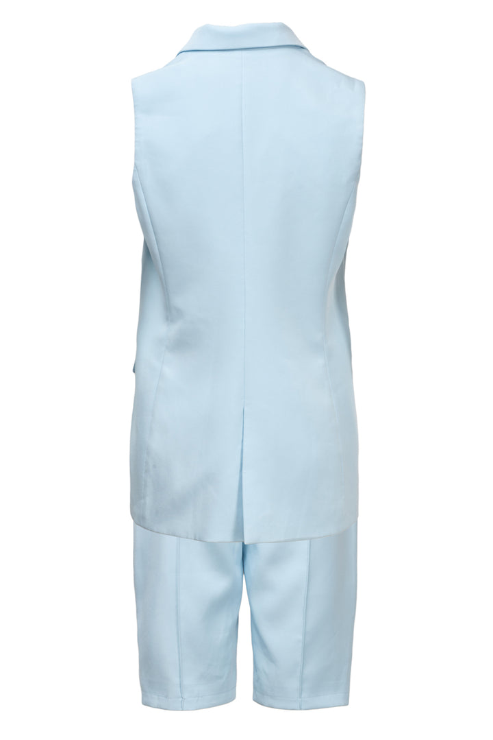 Mossman Size 6 Single Breasted Vest & Short Set