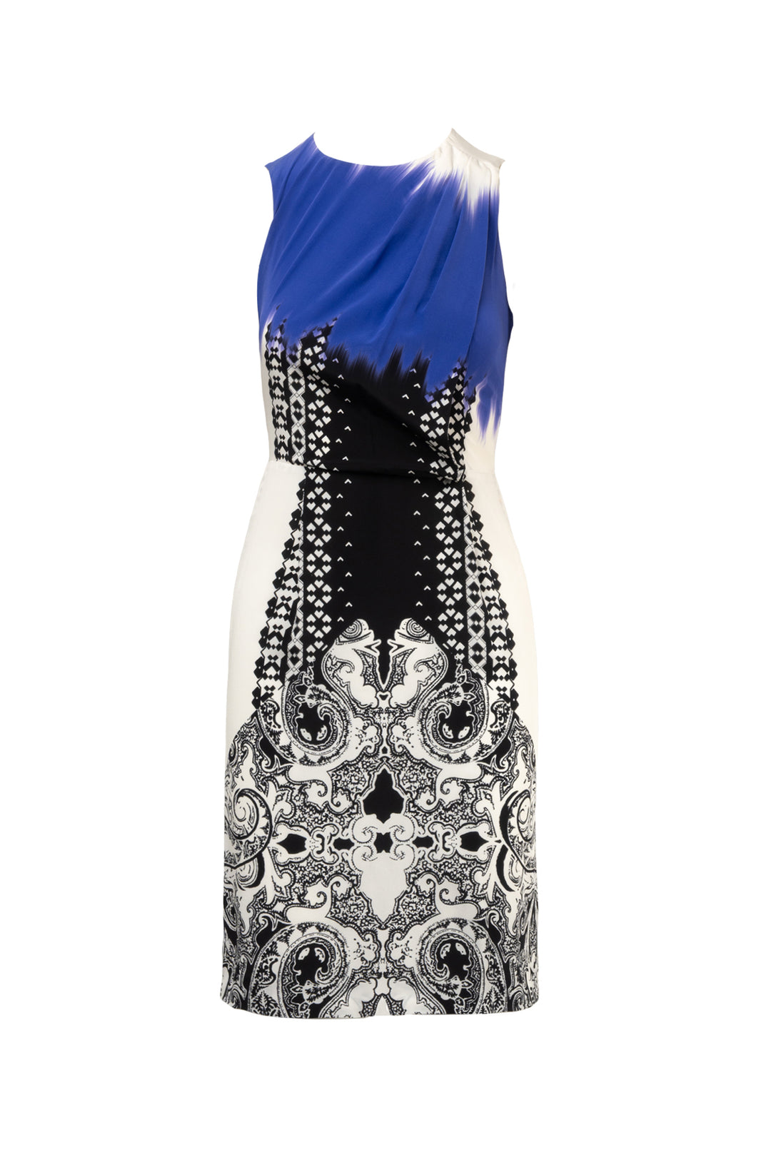 Etro Size 40 Pattern Midi Dress
