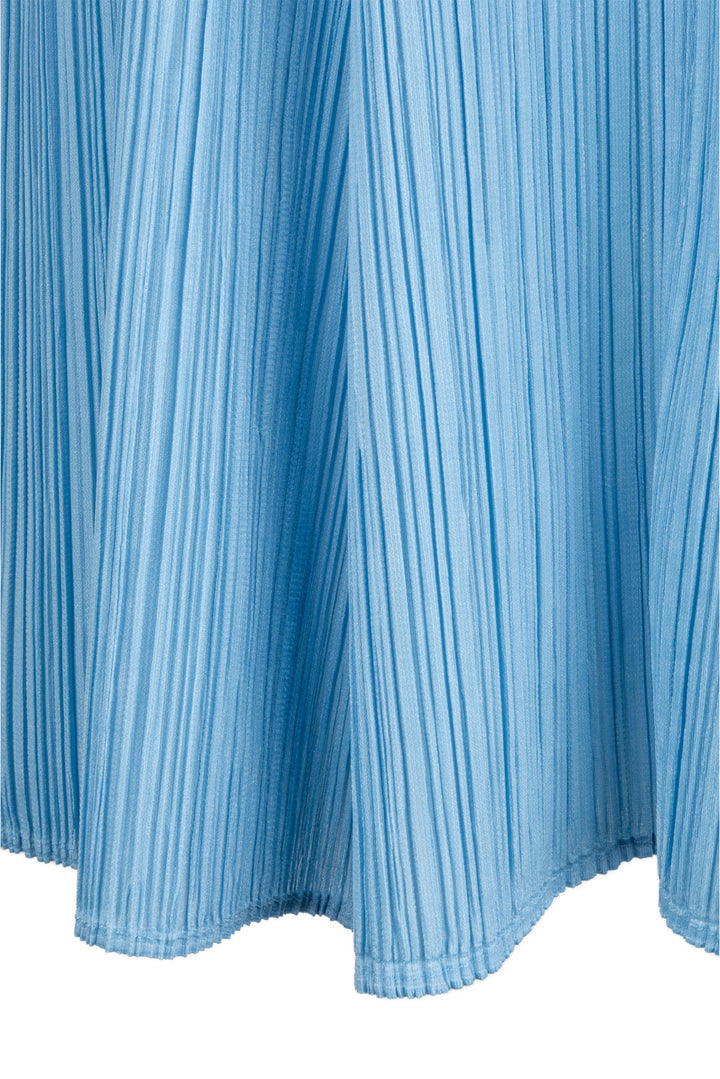 Pleats Please Size 3 Sleeveless Pleated Mini Dress