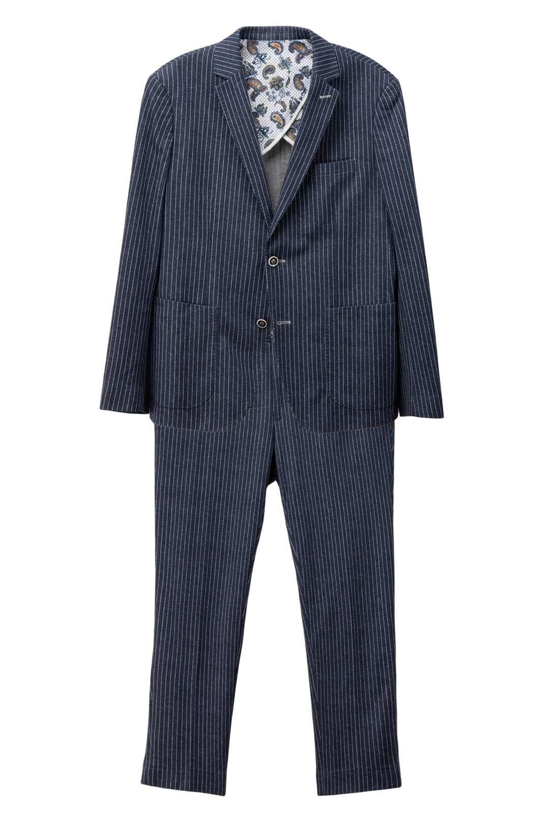 Blue Industry Size 44 Men's Single Breasted Blazer & Pant Suit
