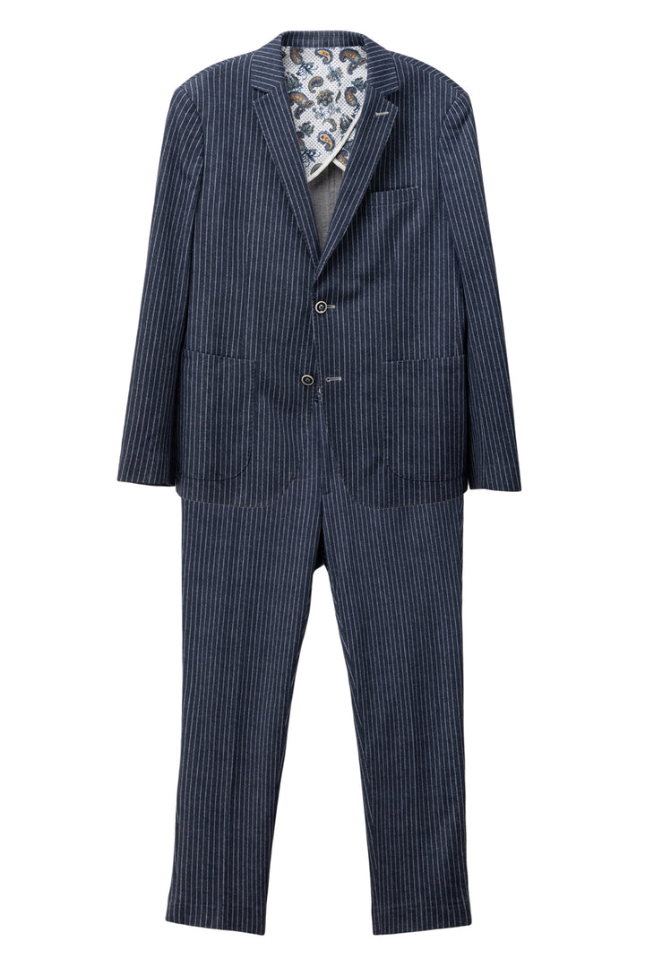 Blue Industry Size 44 Men's Single Breasted Blazer & Pant Suit
