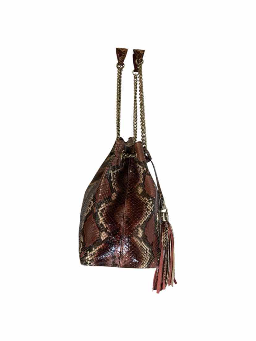 Gucci Python Soho Chain Tote Bag