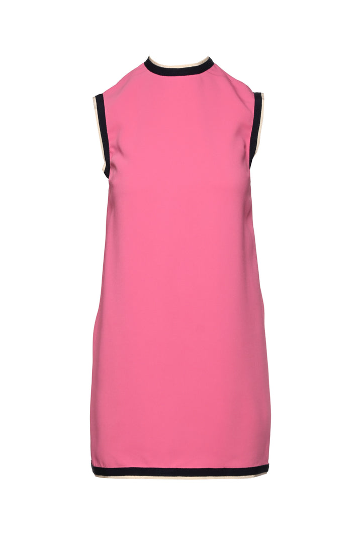 Gucci Size 36 2018 Sleeveless Mock Neck Mini Dress