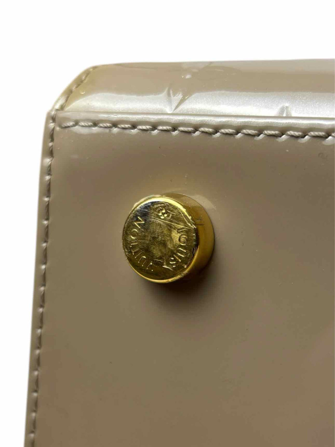 Louis Vuitton  Brea MM Galet Patent Monogram Purse