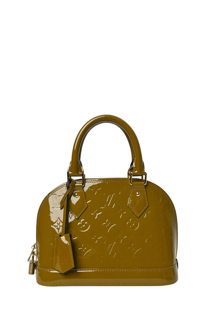 Louis Vuitton 2012 Monogram Vernis Alma BB Bag