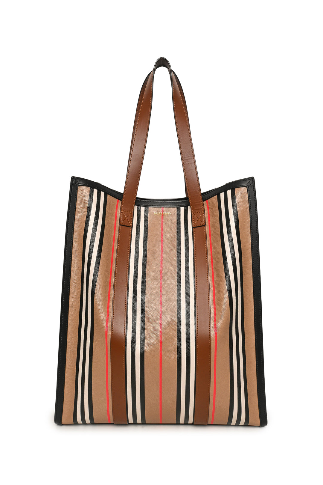 Burberry Icon Stripe Vertical Tote