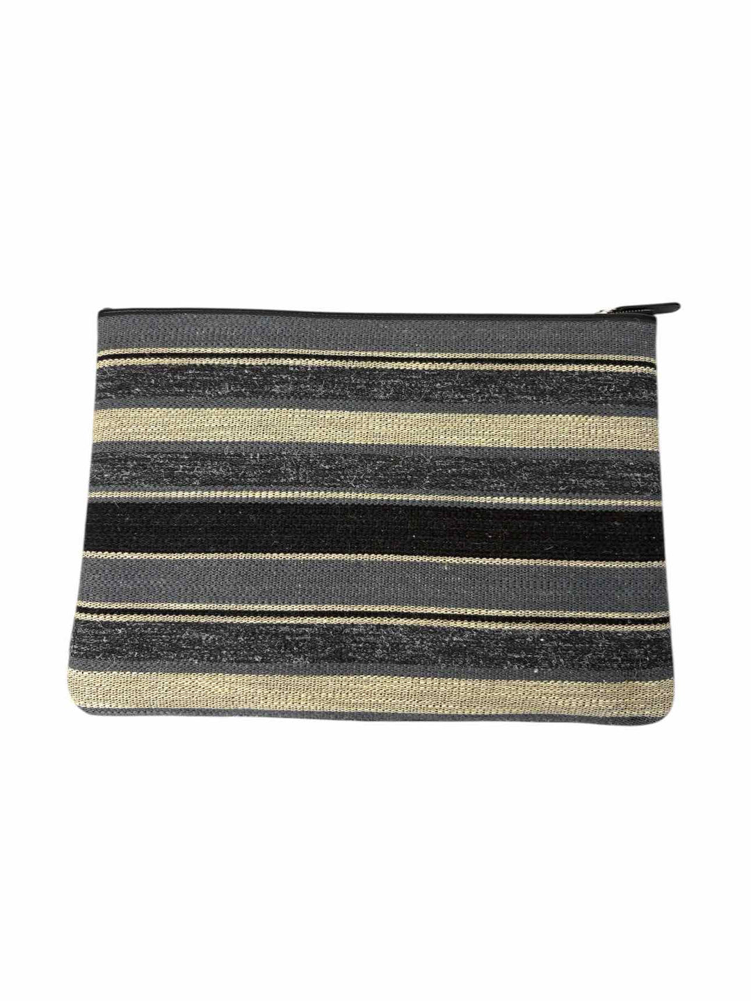 Chanel Deauville O-Case Logo Pouch Clutch