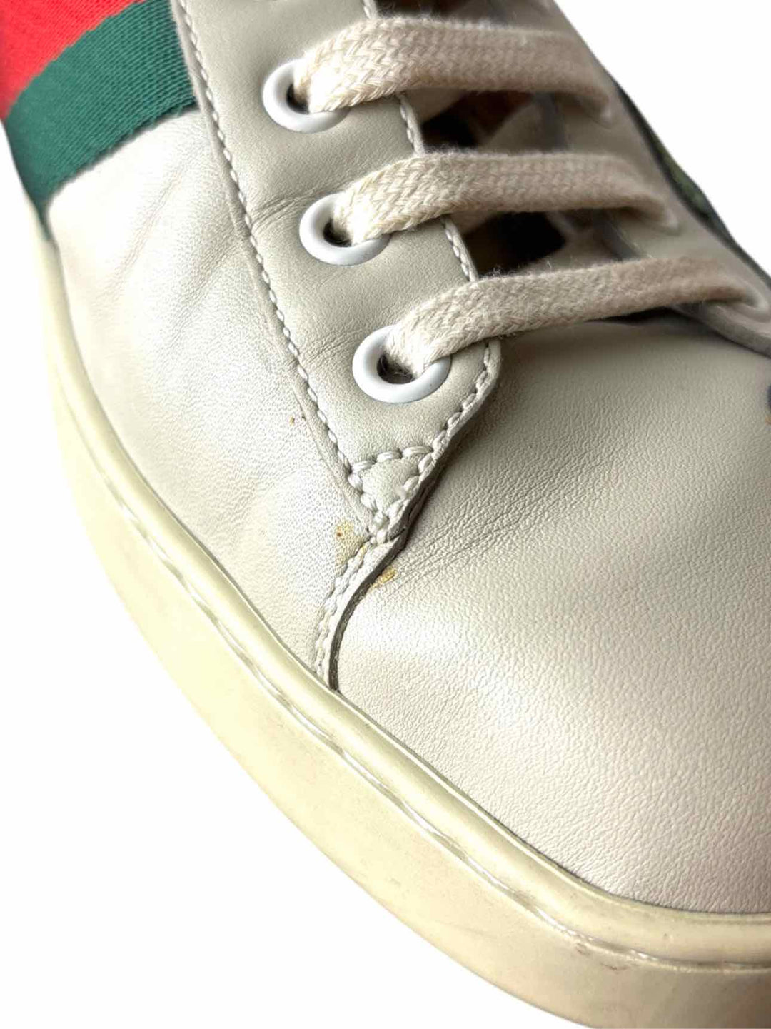 Gucci Ace Low-top Floral Embroidered Size 10 Men's Sneakers