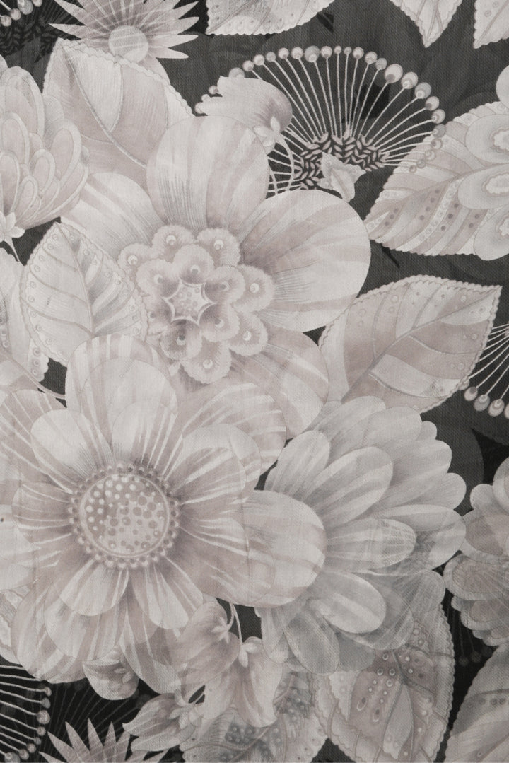 Salvatore Ferragamo Floral Silk Scarf