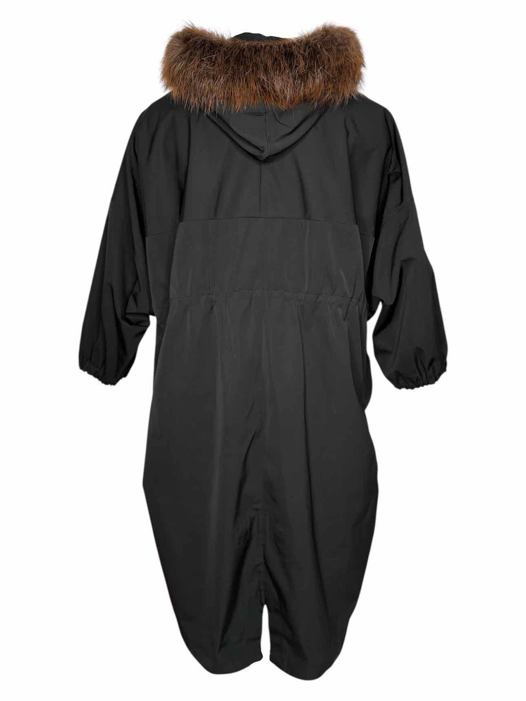 Georges Rech Fur Trim Hooded Size 1 Coat