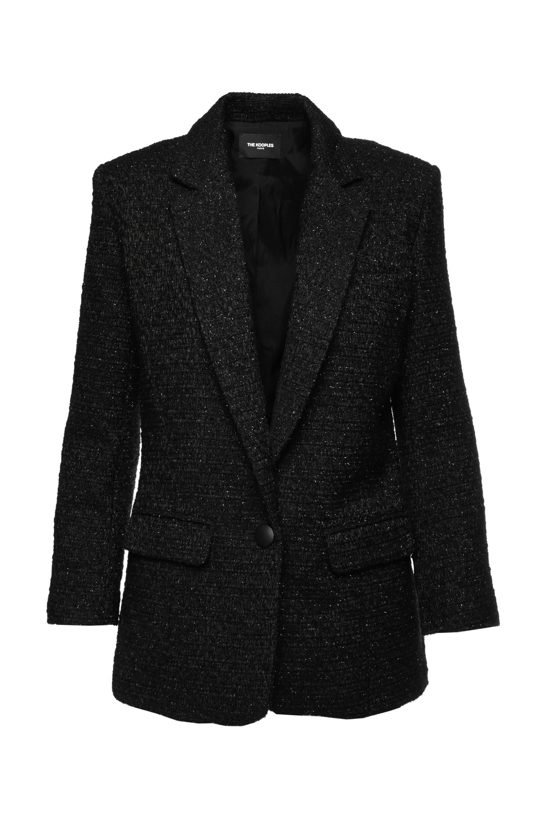The Kooples Size 34 Tweed Single Breasted Blazer
