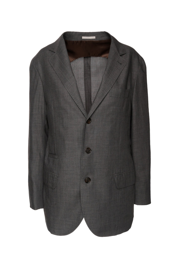 Brunello Cucinelli Size 38 Men's Lightweight 3 Button Blazer