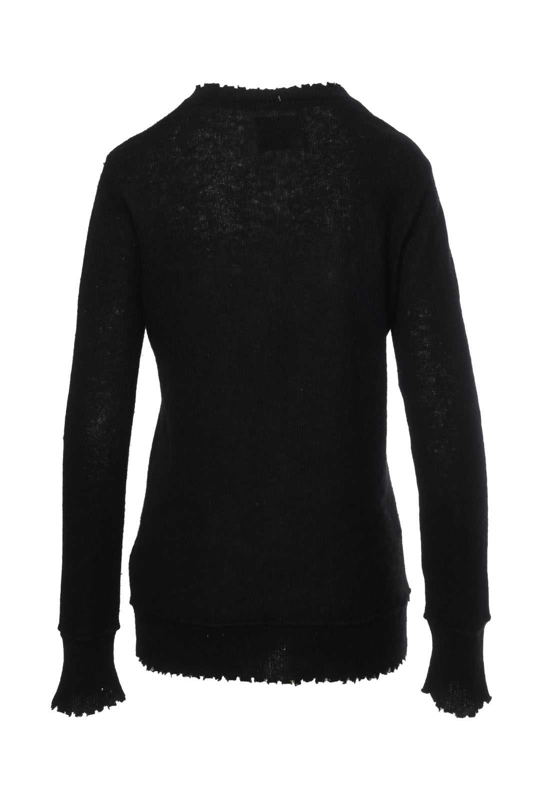 R13 Size S Distressed Edge Sweater