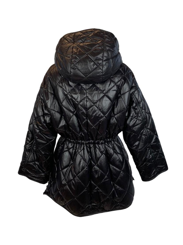 maje Size 0 Quilted and Fuzzy Reversible Jacket