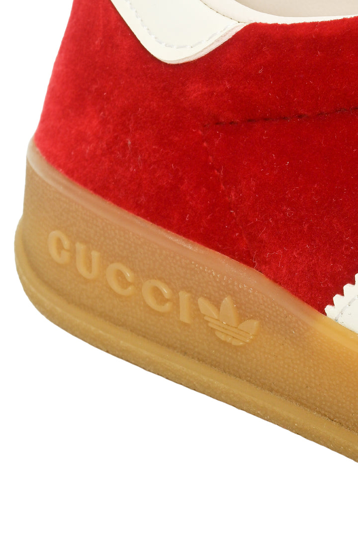 Gucci x Adidas Size 8 Velvet & Suede Gazelle Sneaker