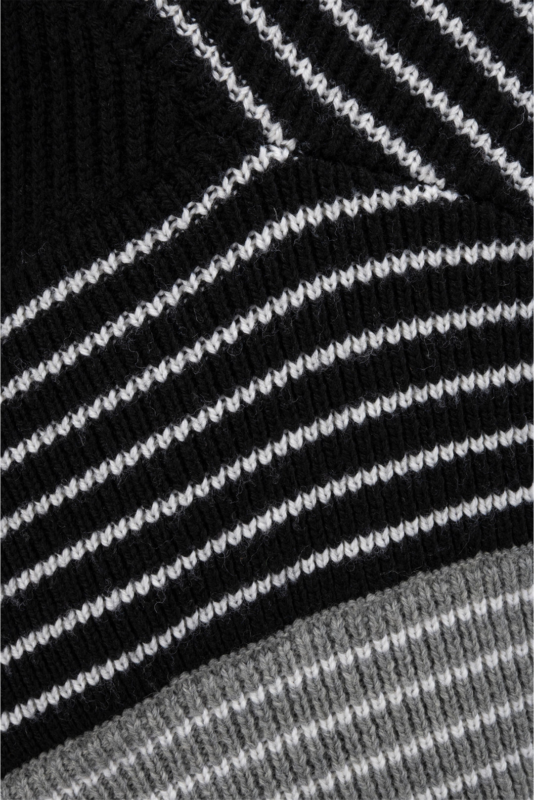 Stella Mccartney Size 42 Striped Wool Sweater