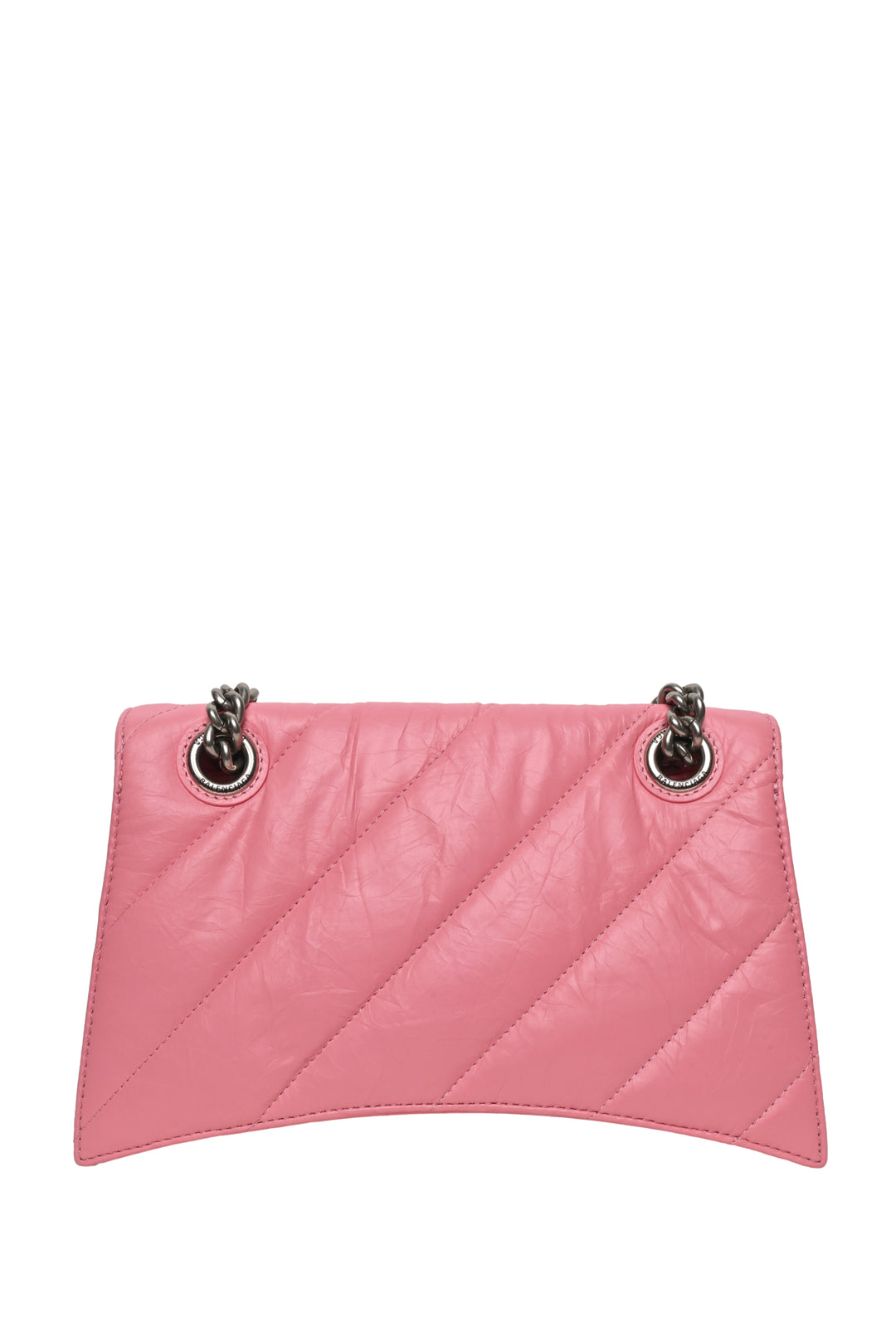 Balenciaga Calfskin Quilted Small Crush Chain Shoulder Bag