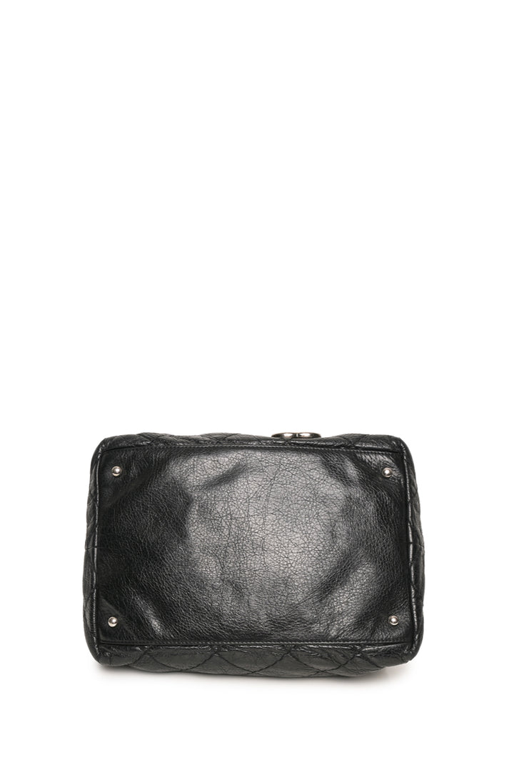 Chanel 2010-2011 Glazed Calfskin On The Road Drawstring Tote