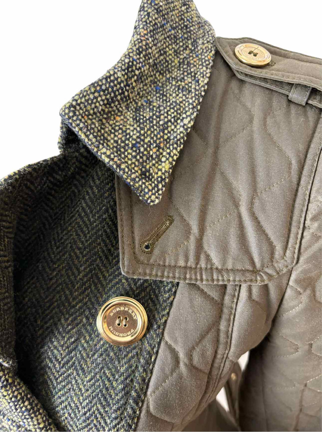 Burberry Prorsum Quilted Double Breasted Size 40 Coat