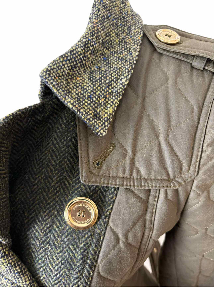 Burberry Prorsum Quilted Double Breasted Size 40 Coat