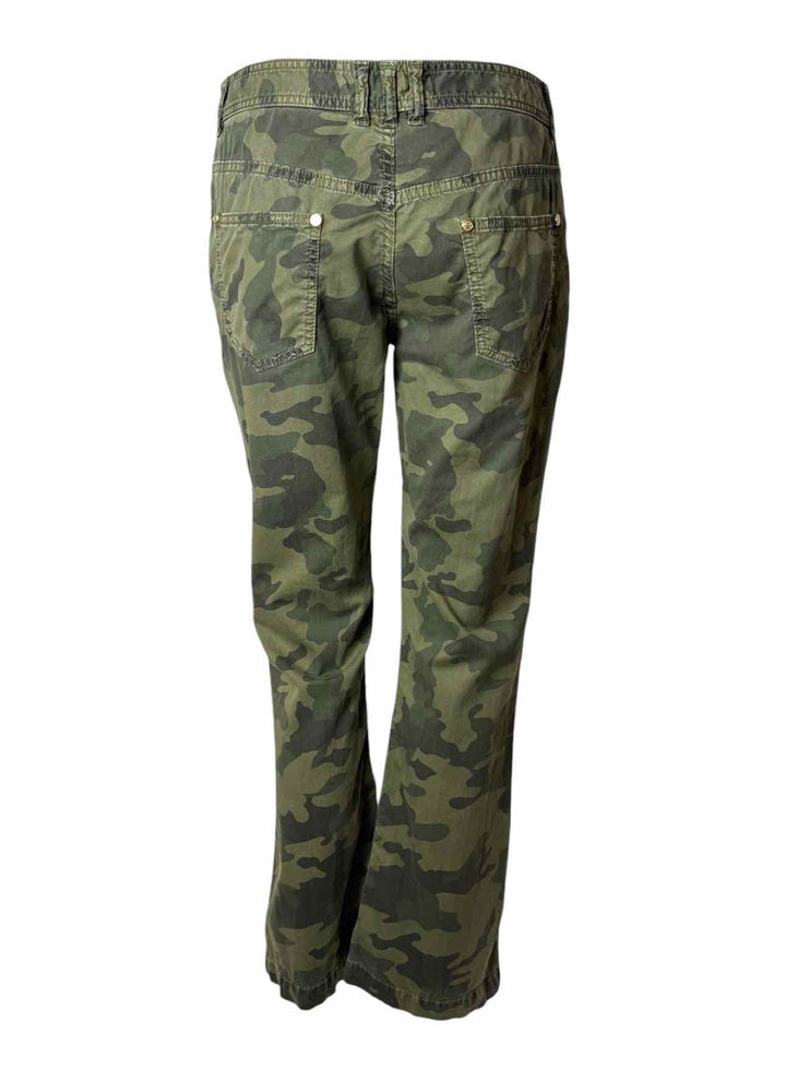 Balmain Size 40 Camouflage Cotton Pants
