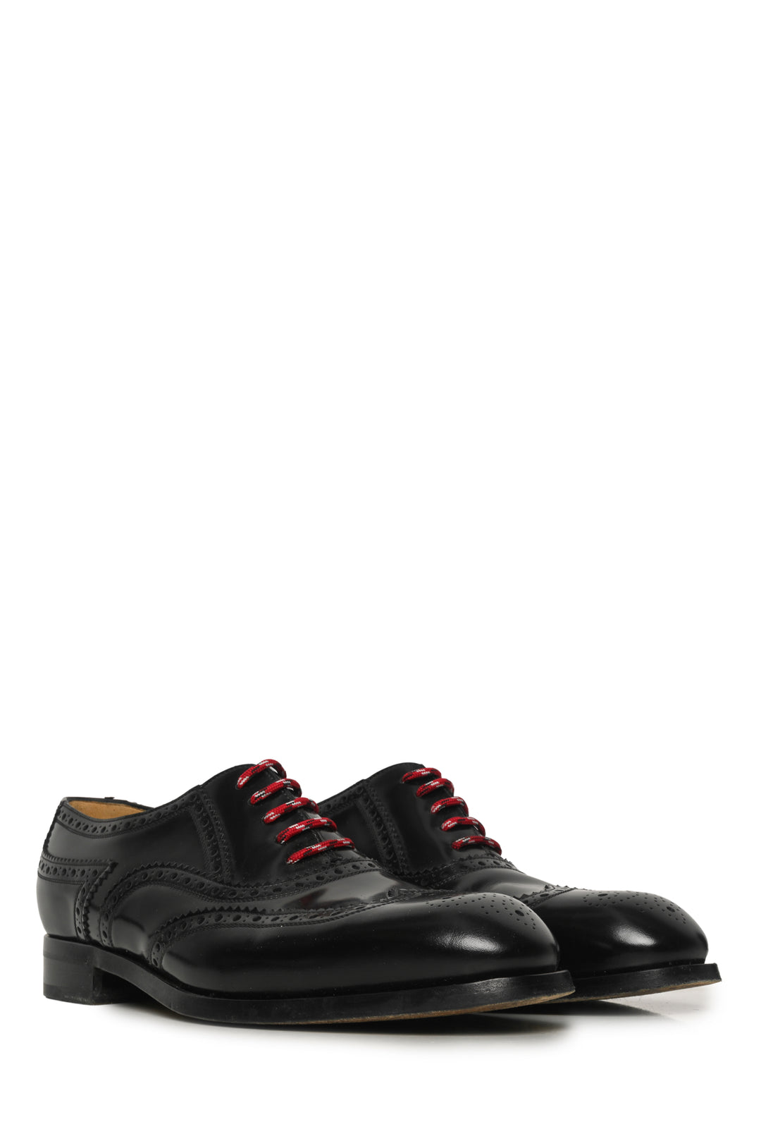 Mens Shoe Size 11 Gucci Men's Cordovan Lux Lace Up Brogue Oxford Shoes