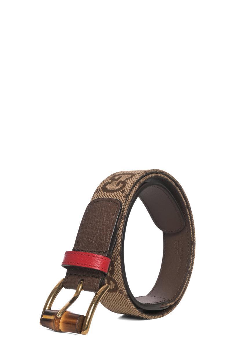 Gucci Size 30 GG Monogram Canvas Belt