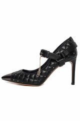 Valentino Rockstud Mary Jane Quilted Pumps