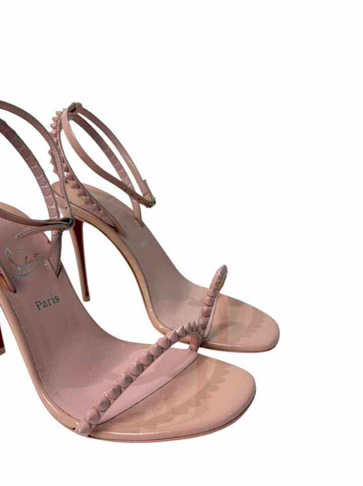 Christian Louboutin Size 35 So Me 100 Patent Leather Sandals