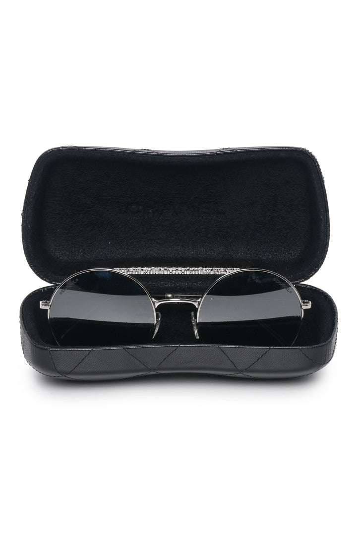 Chanel Metal Winter Round Sunglasses