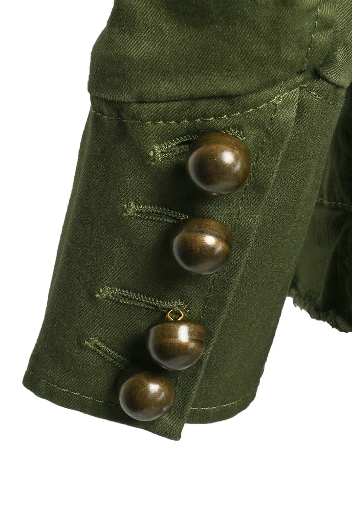 dsquared2 Size 42 Embellished Army Jacket