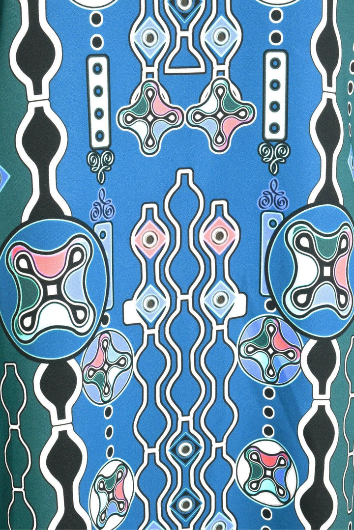 Peter Pilotto Size 10 Sleeveless Printed Midi Dress