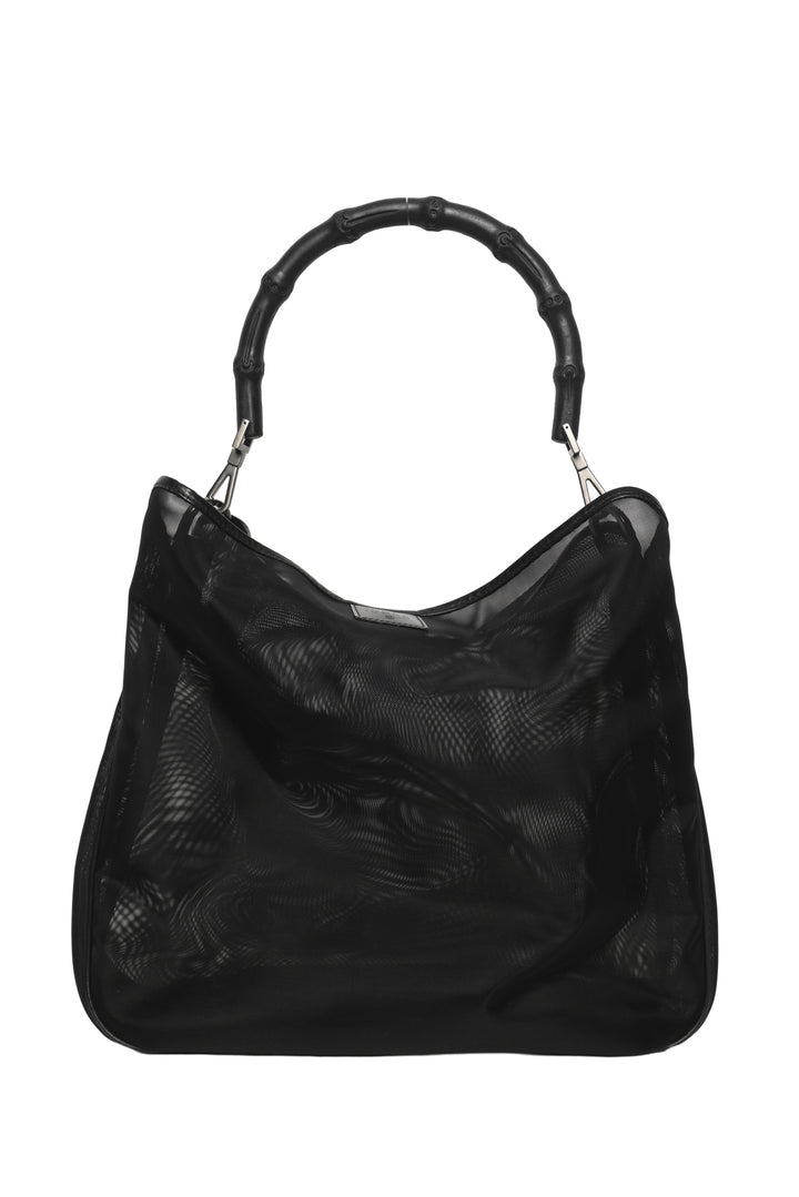 Gucci Bamboo Mesh Shoulder Bag